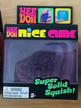 Needoh Nice Cube in Purple - NEW